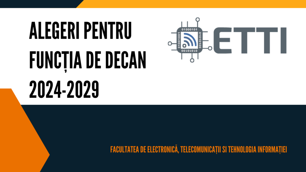 Alegeri decan 2024-2029