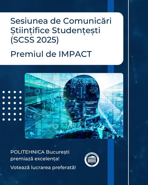 Bogdan-Gabriel Mitrea – Premiul de Impact pentru Licență 2025