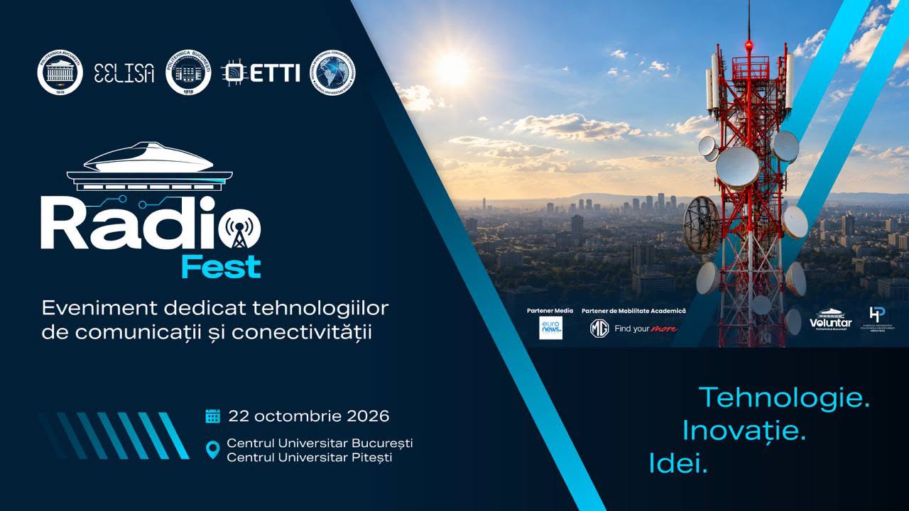 RADIOFEST 2026 – prima ediție dedicată tehnologiilor de telecomunicații